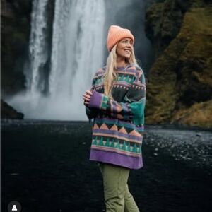 Notice the Reckless Asa’s Sweater runs Big!